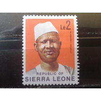Сьерра-Леоне 1973 Президент страны* большой номинал Михель-6,0 евро