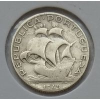 Португалия 2,5 эскудо 1943 г. В холдере