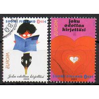 История плаката (EUROPA) Финляндия 2003 год серия из 2-х марок