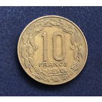 Экваториальные Африканские Штаты. Камерун 10 франков 1961