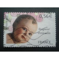Франция 2009 ребенок, марка из блока