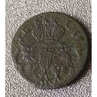 3 шеляга (1 грош) 1755 (Сигизмунд ll)
