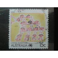 Австралия 1988 Спорт, комикс 15 центов