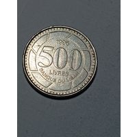 Ливан 500 ливров 1996 года .