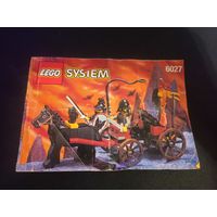 Инструкция к набору LEGO (6027). 1997 год. Приемлемое состояние.