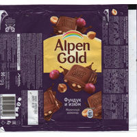 Alpen Gold Oreo фундук и изюм