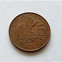 Тринидад и Тобаго 5 центов, 1997