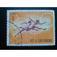 Сан-Марино 1963 Олимпиада в Токио, бег с барьерами