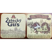 Подставка под пиво "Zatecky Gus" No 4