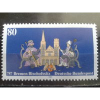 ФРГ 1987 герб Бремена** Михель-1,6 евро