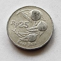 Индонезия 25 рупий, 1996