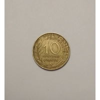 Франция / 10 сантимов / 1963 год