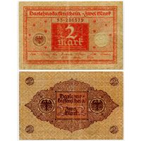 Германия. 2 марки (образца 1920 года, P59)