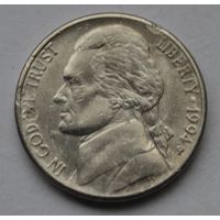США, 5 центов 1994 г. Р