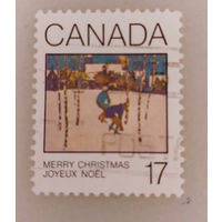 Канада 1980. Новый год. Рождество. Коньки