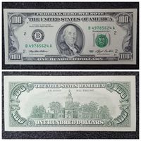 100 долларов США 1993 г. (В)