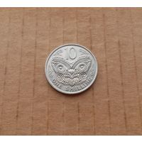 Новая Зеландия, 10 центов - 1 шиллинг 1967 г. (выпуск с 1967 по 1969 гг.)