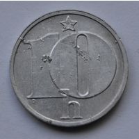 Чехословакия, 10 геллеров 1983 г.