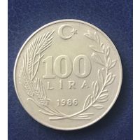 Турция 100 лир 1986
