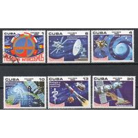 Программа "Интеркосмос" Куба 1980 серия из 6 марок