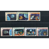 Лаос - 1984 - Космос - [Mi. 766-772] - полная серия - 7 марок. MNH.  (LOT S49)