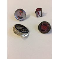Значки чемпионата мира по хоккею цена за штуку (спешите, остались единицы) // Minsk Icehockey Championship Pins