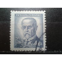 Чехословакия 1946 Президент Масарик