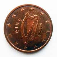 Ирландия 2 евроцента 2003