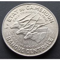 Камерун. 100 франков 1968 год  КМ#14  Тираж: 5.000.000 шт