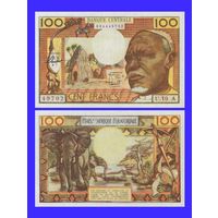 [КОПИЯ] Чад 100 франков 1963г.
