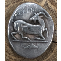 Греция КИЛИКИЯ, Келендерис. Около 410-375 гг. до н.э. Статер AR (19,5 мм, 11,13 г, 1 час).