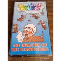 Аудиокассета VIDEO KIDS ,, The Invasion of the Spacepeckers ,, 1984