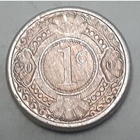 Нидерландские Антильские острова 1 цент, 2001 (9-6-5(в))