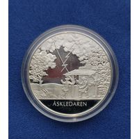 Нидерланды. Серия  "Великие изобретения человечества", медаль. Silver, 925 пр. 13,5 г. Proof