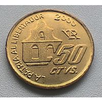 Аргентина 50 сентаво, 2000 150 лет со дня смерти Хосе де Сан-Мартина   3-2-12