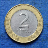 Литва 2 лита 2002