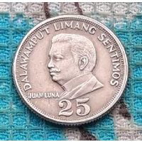 Филиппины 25 центов 1971 года