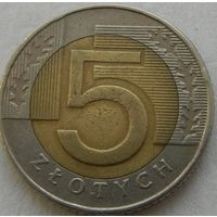 Польша 5 злотых 1994