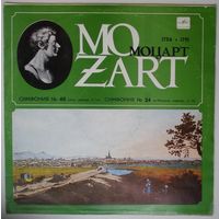LP В. А. Моцарт, Московский Камерный Оркестр - Симфонии # 40 и 24 (1989)