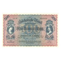 Германия Дрезден 500 марок 1922 года. Состояние аUNC!