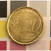 Испания 20 евроцентов 2016
