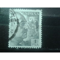 Испания 1951 Генерал Франко, гос. герб 1 РТА К 12 3/4:13 1/4