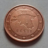 2 евроцента, Эстония 2011 г.