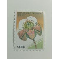 Гвинея 1997. Орхидеи