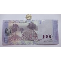 Werty71 Венесуэла 1000 боливаров 2017 UNC банкнота