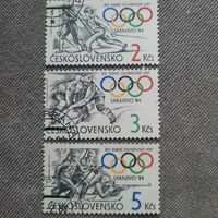 Чехословакия 1984. Зимняя олимпиада Сараево-84