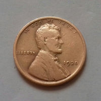 1 цент, США 1920, 1919 г.