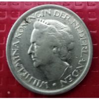 Нидерланды 25 центов 1948 г. #50929