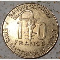 Западная Африка (BCEAO) 10 франков, 1995 (3-11-157(в))
