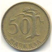 Финляндия. 50 марок 1953 г.